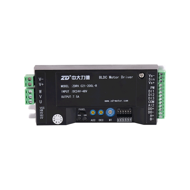 ZDRV.C21-200L-R Low Voltage Brushless Driver for Intelligent Logistics Control